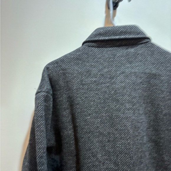 Banana Republic Charcoal Shirt Jacket - Picture 11 of 14